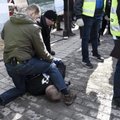 FOTOD | Soome välisministrit üritati turuplatsil rünnata, ründaja võeti vahi alla