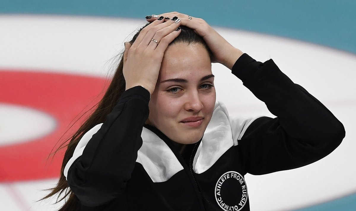 Venemaa curlingumängija Anastassia Brõzgalova