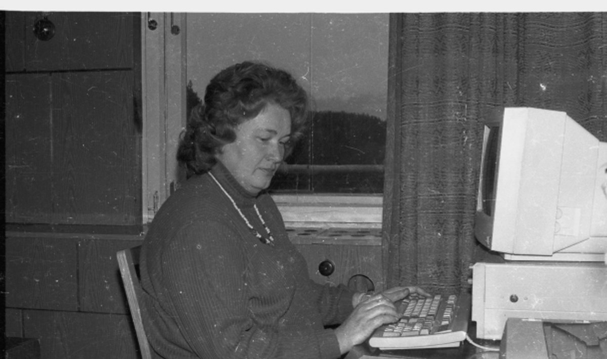 Eesti kontoritööline 1980ndate lõpus