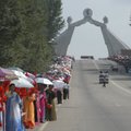 Põhja-Koreas eemaldati Lõuna-Koreaga liitu sümboliseerinud monument