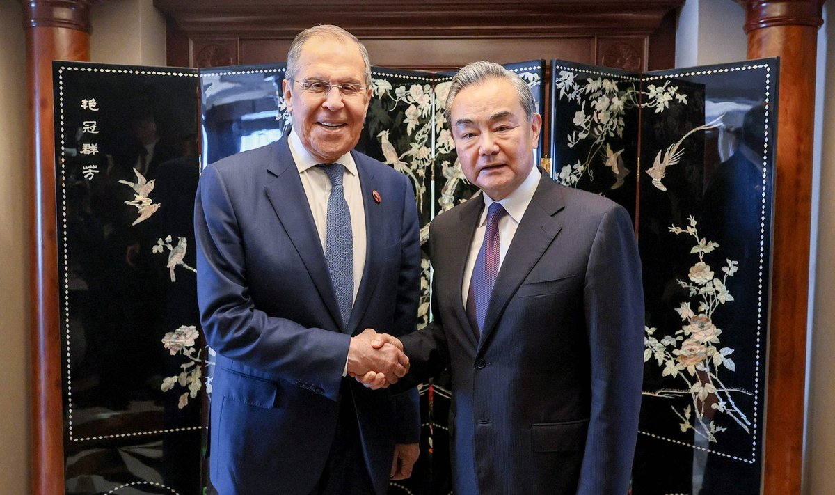 Sergei Lavrov ja Wang Yi