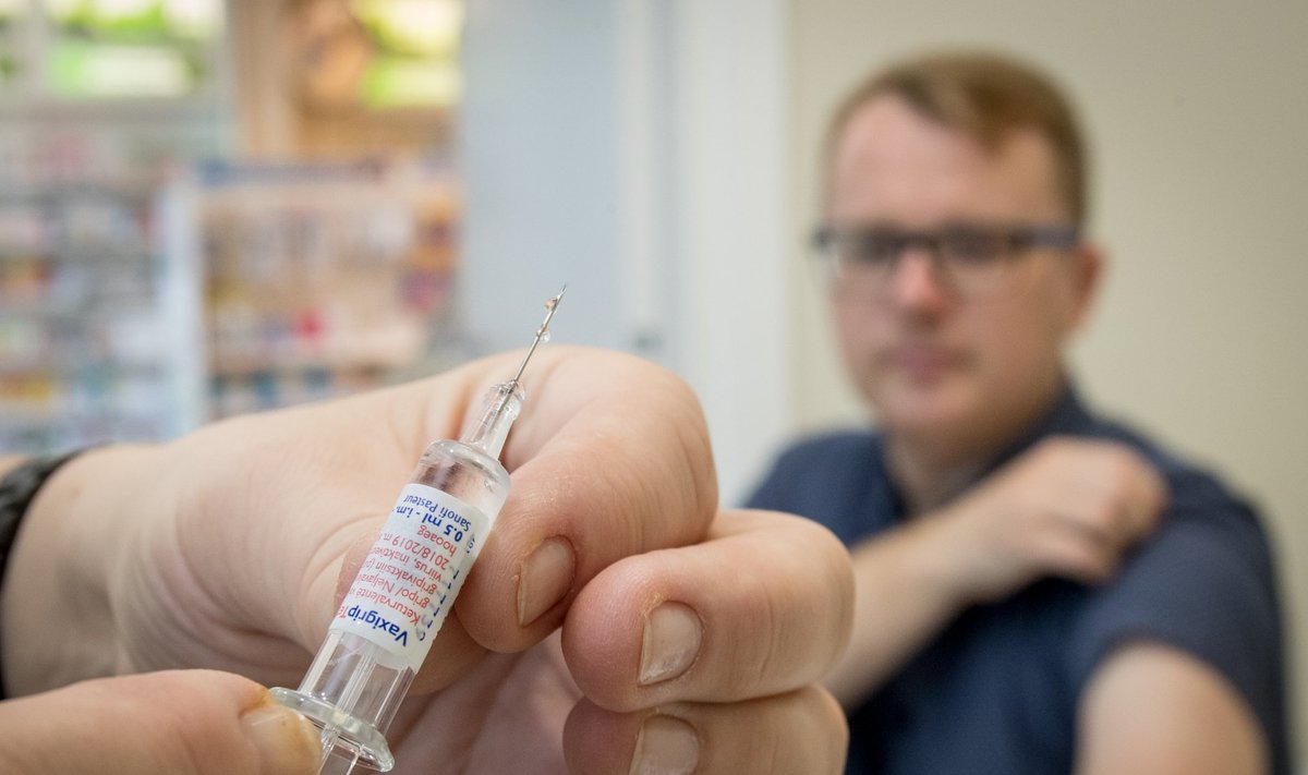 Gripi vastu saab (või sai?) tänavu vaktsineerida ka apteekides.