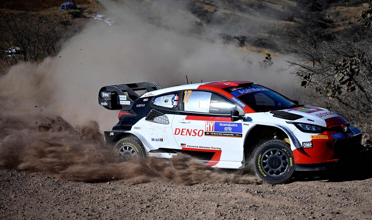 Sebastien Ogier tänavusel Mehhiko MM-rallil.