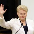 Dalia Grybauskaitė valiti esimese Leedu presidendina teiseks ametiajaks tagasi