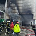 ВИДЕО и ФОТО | В торговом центре Kristiine случился большой пожар. Очевидцы: аварийные выходы были закрыты, люди игнорировали сирены пожарной сигнализации
