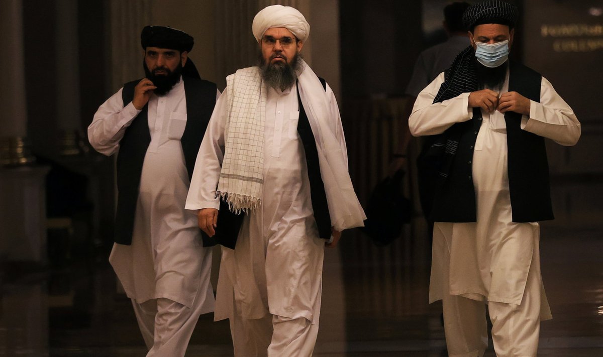 Talibani esindus eile Moskvas pressikonverentsil.