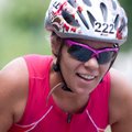 FOTOD: Gerli Padar läbis triatloni naeratus alati suul