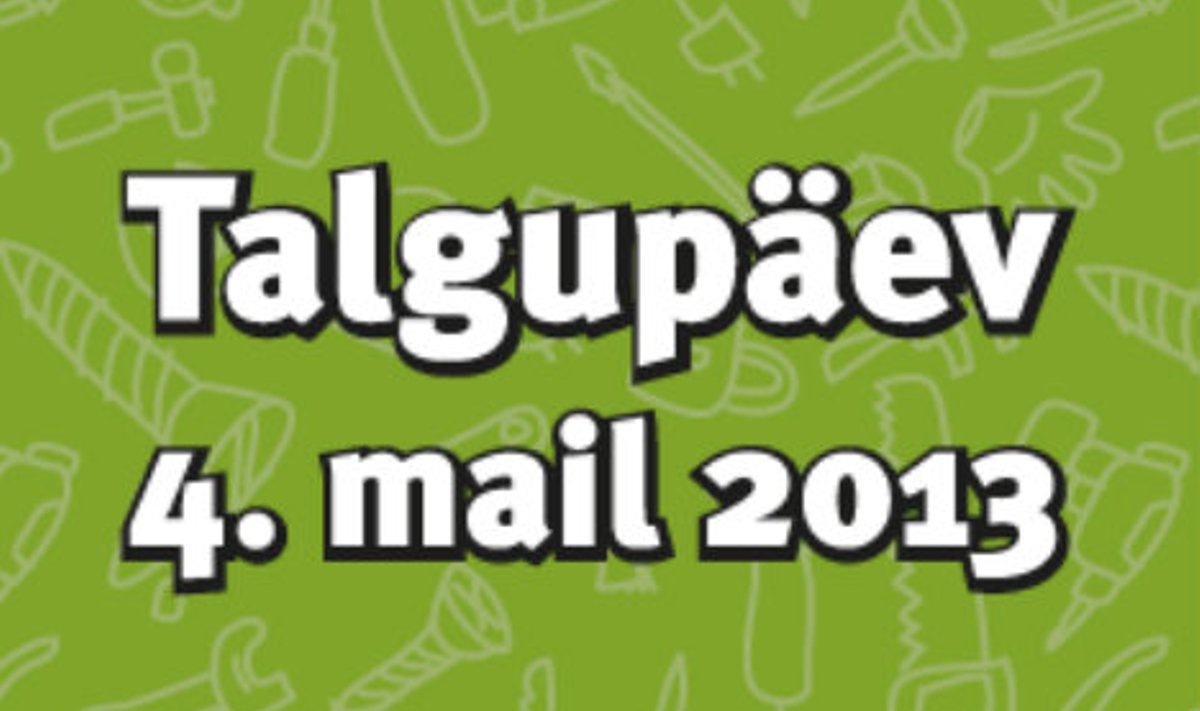 Teeme Ära talgupäev toimub 4. mail 2013