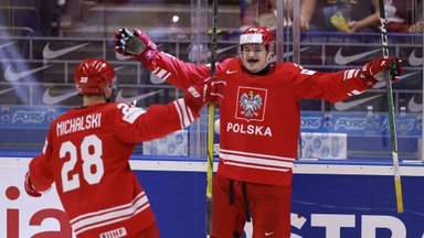 Veel tunamullu Eestiga ühel tasemel madistanud Poola röövis jäähoki MM-il lätlastelt punkti