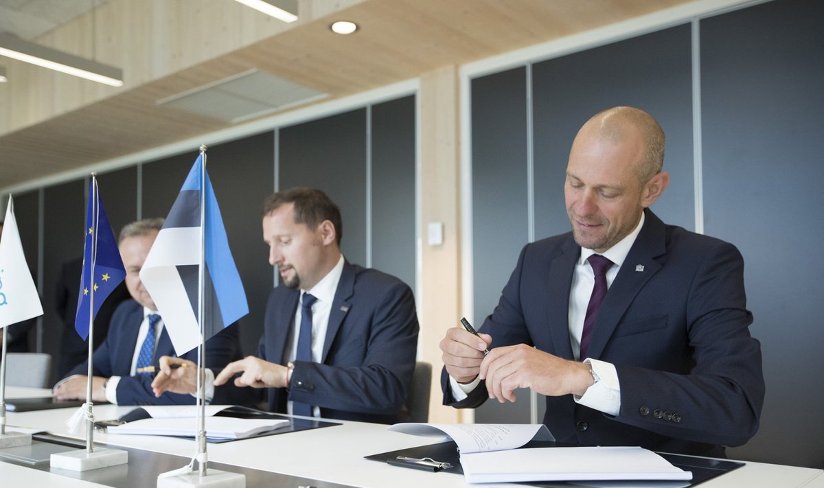 Eleringis allkirjastatakse Balticconnectori kompressorjaamade ehituse leping
