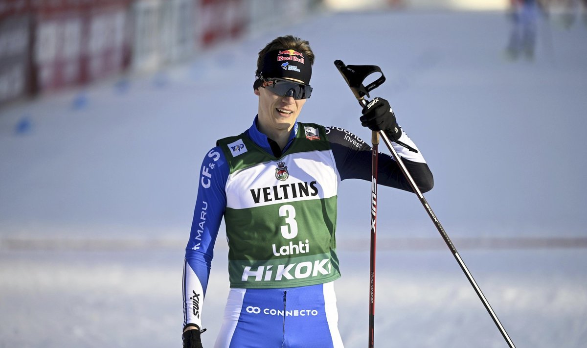 Kristjan Ilves sai Lahti MK-etapil kolmanda koha.