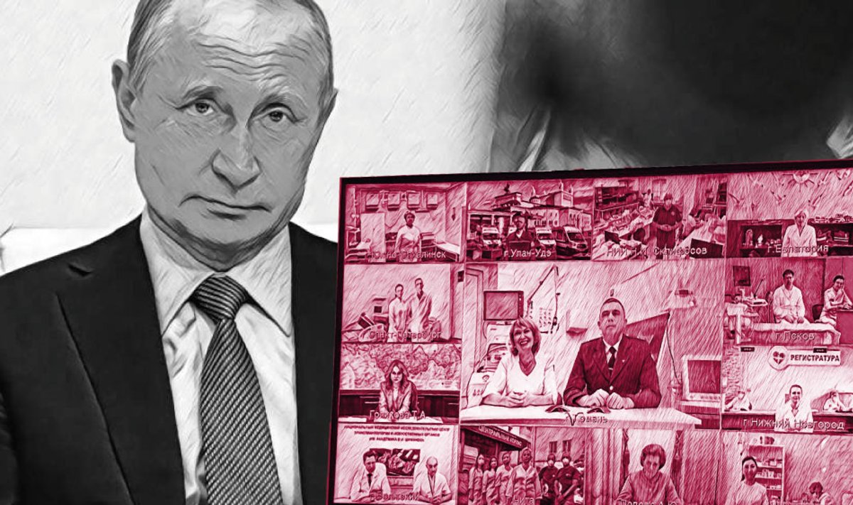 Putin suhtub pandeemiasse väga tõsiselt. Ta on juba mitmendat kuud istunud oma Moskva-lähedases punkris ning pidanud ministrite ja kuberneridega kohtumisi videosilla teel.