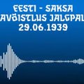 KUULA | Eesti - Saksamaa 1939. aasta mängust on säilinud raadioreportaaž