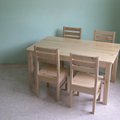 Vastseliina lasteaed saab Timmo Puutöökojast soodsalt söögilauad ja -toolid