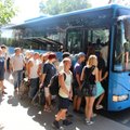 Бесплатные автобусы Нарва — Нарва-Йыэсуу идут переполненные пассажирами, но коллапса уже нет