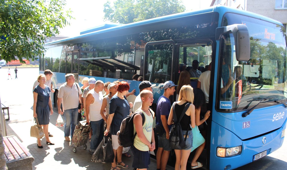 Narva, tasuta buss