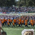 VIDEO ja FOTOD: 2000 võimlejat ja tantsijat astus üles suurel Tallinna võimlemispeol "Käsikäes"