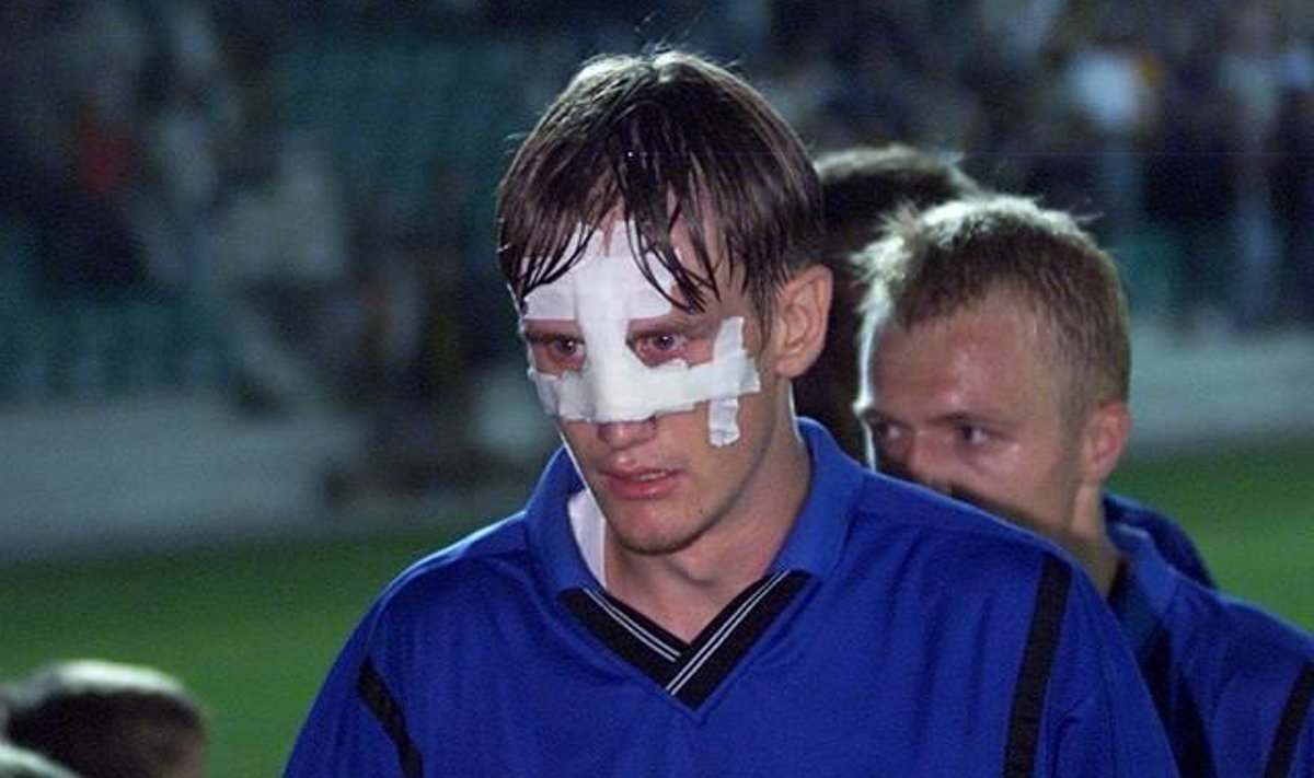 Eesti-Küprose mäng aastal 2001.