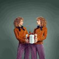 ФОТО | Вау! В рождественской рекламе Tartu Kaubamaja снялись близнецы из Эстонии, принимавшие участие в показе Gucci