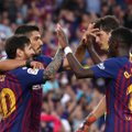 Barcelona tagus koduliigas kaheksa väravat