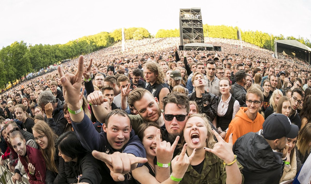 Rammsteini kontsert Tallinna Lauluväljaku