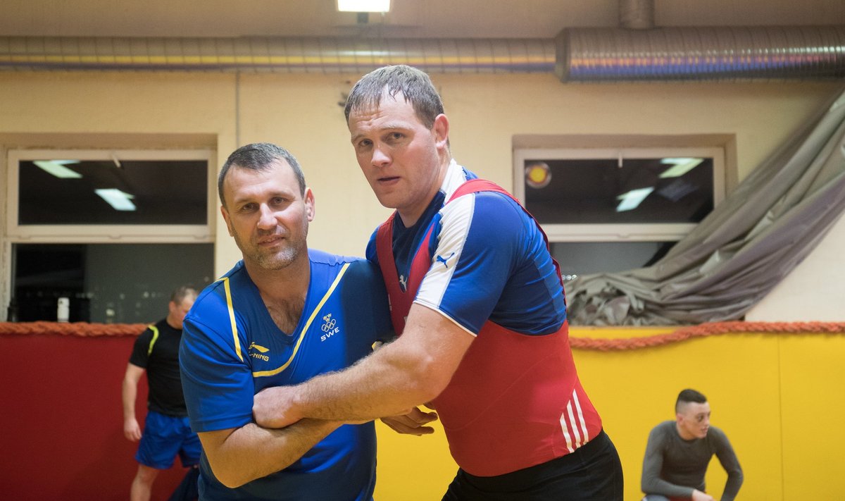 Heiki Nabi koos treeneri Igor Bugaiga