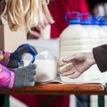 FOTOD: Tallinlastele jagati piimakuu lõpetamisel kosutavat talupiima