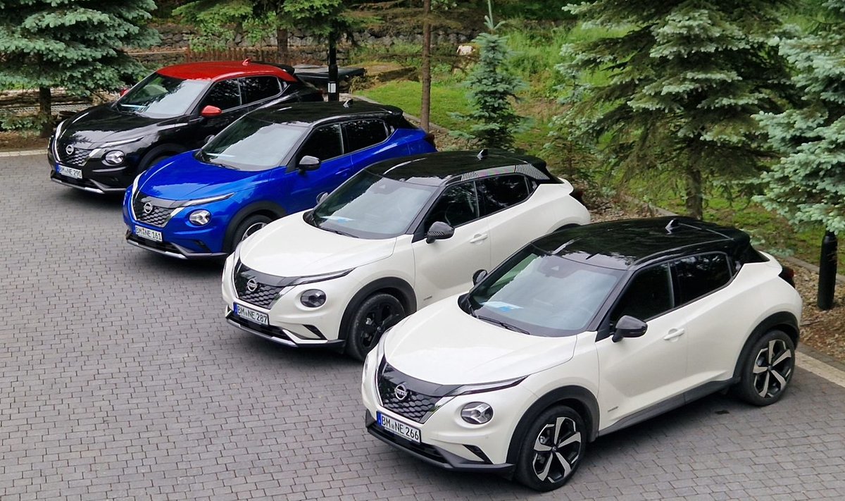 Uus Nissan Juke hübriid