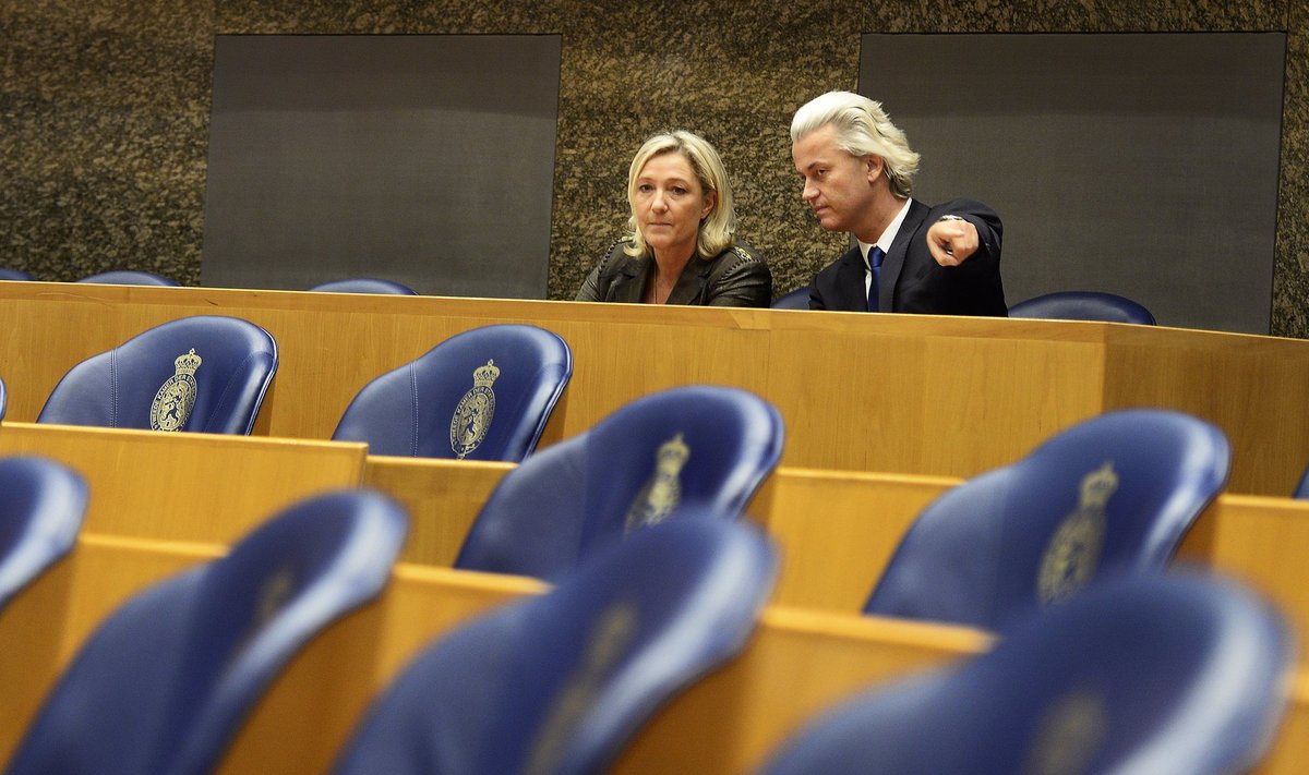 Marine Le Pen ja Geert Wilders