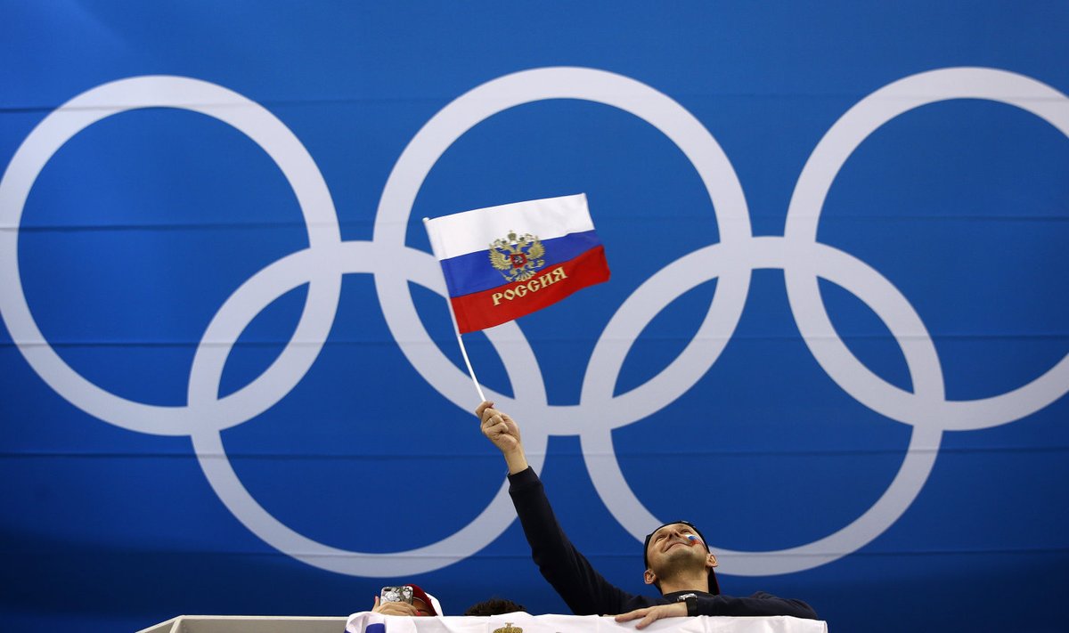 Venemaa fänn Pyeongchangi taliolümpial.