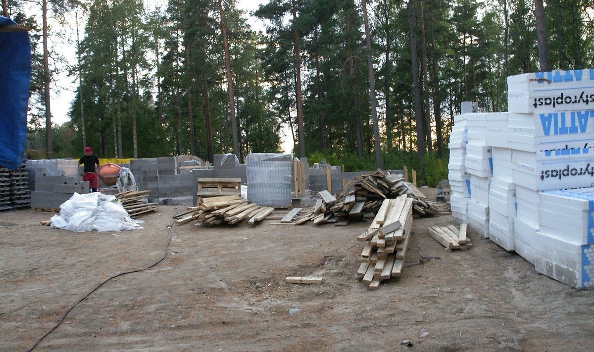 Eesti ehitajate töö Soomes 