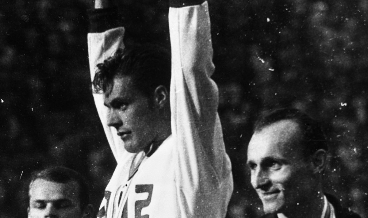 Pauli Nevala võitis Tokyo olümpial kulla, Janis Lusis oli kolmas. Neli aastat hiljem algas lätlase valitsemisaeg.