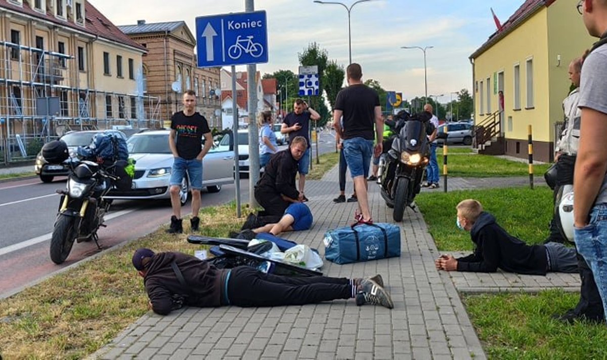 Eesti politseinikud sattusid Poolas pätte püüdma.