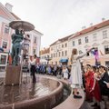 Открытие летнего сезона культурной столицы завершится на Ратушной площади флешмобом „Целующийся Тарту“