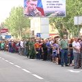 Очередь на километры: церемония прощания с Александром Захарченко