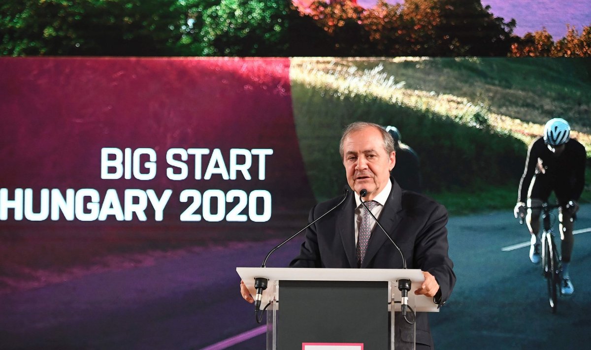 2020. aasta Giro d'Italia stardib Budapestist