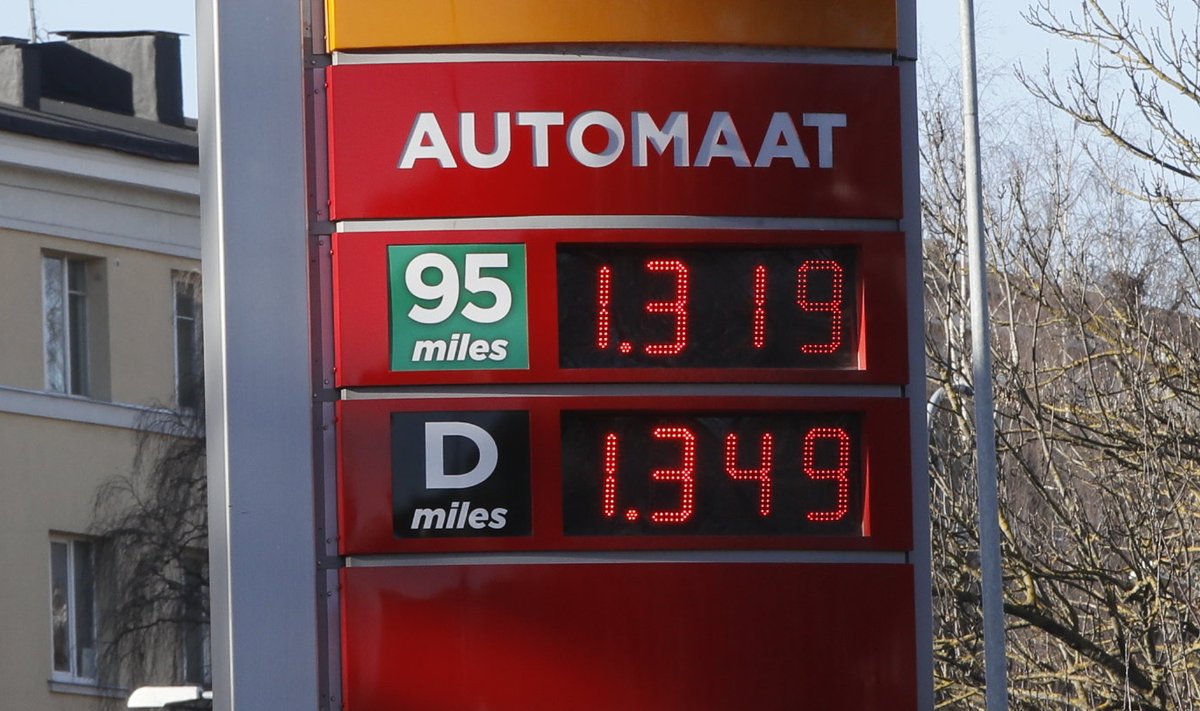 Kütuse hind on selle aasta rekordiline.