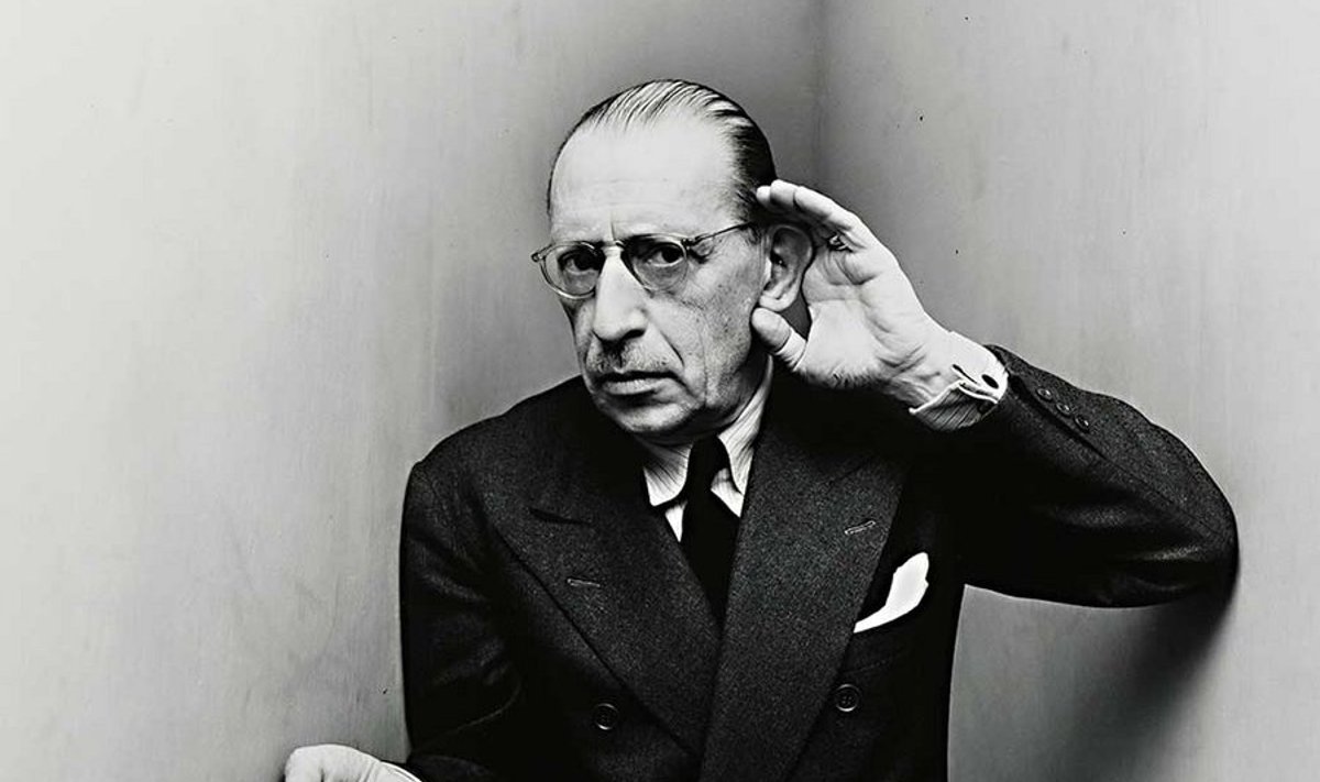Helilooja Igor Stravinski: 1948, New York. 