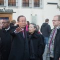Välisminister Paet arutas ÜRO peasekretäri Ban Ki-mooniga julgeolekuolukorda Ukrainas