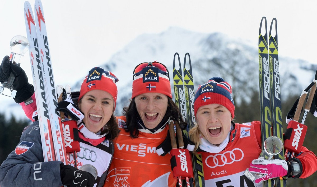 Tour de Ski naiste proloogi esikolmik