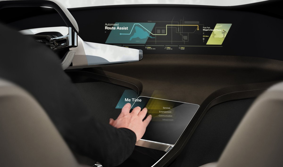 BMW tutvustab juba sel nädalavahetusel laiemale avalikkusele holoaktiivset puute-ekraani.