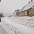 ФОТО И ВИДЕО | Смотрите, как досталось от снежного шторма различным регионам Эстонии