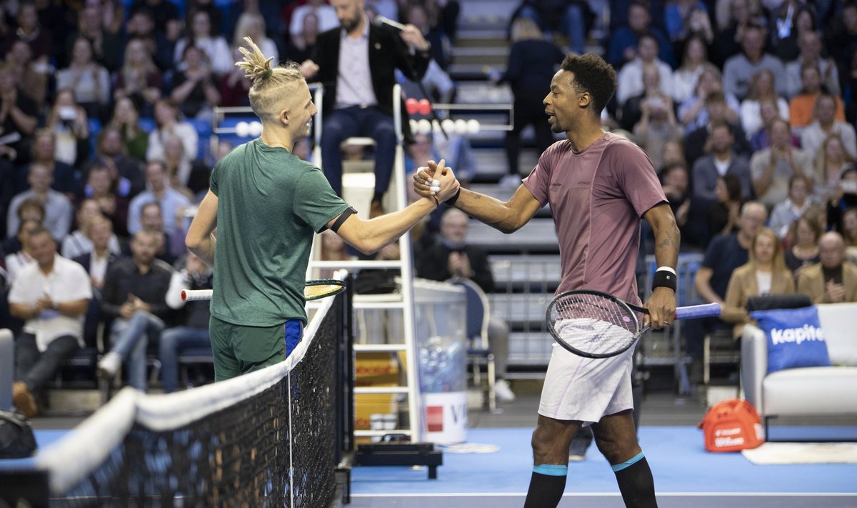 "Suur tenniseõhtu" Mark Lajal vs Gael Monfils Unibet Arenal.