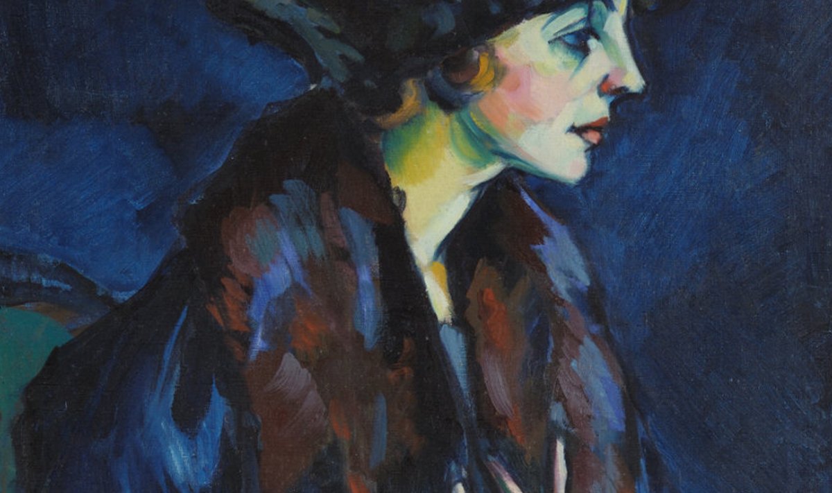 Konrad Mägi „Naise  portree”,1922–1924Repro
