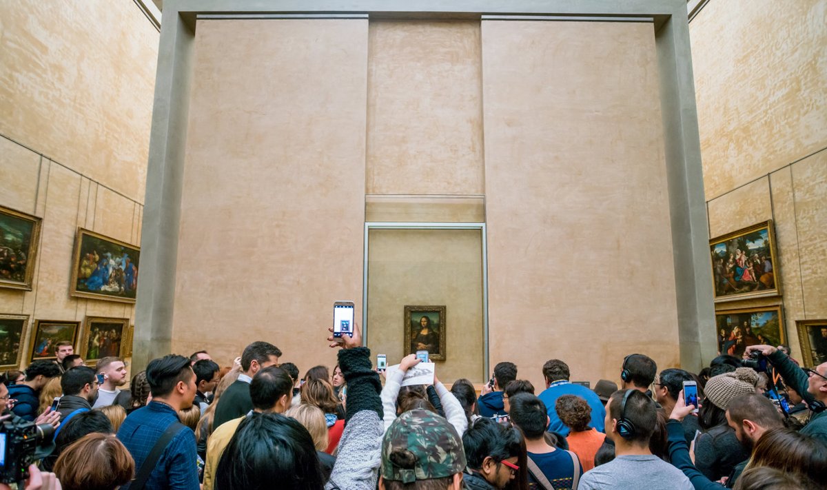 Mona Lisa ja turistid