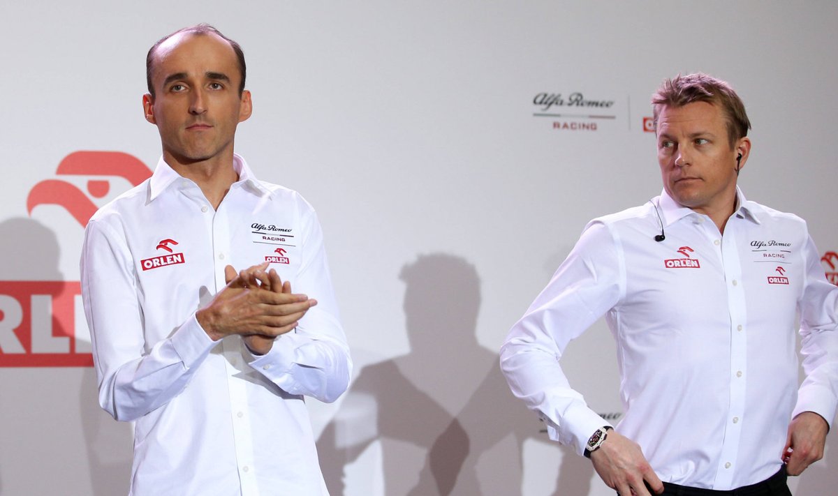Robert Kubica ja Kimi Räikkönen