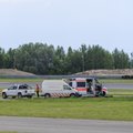 ФОТО | В Пярну во время подготовки к гонке погиб латвийский мотоциклист 