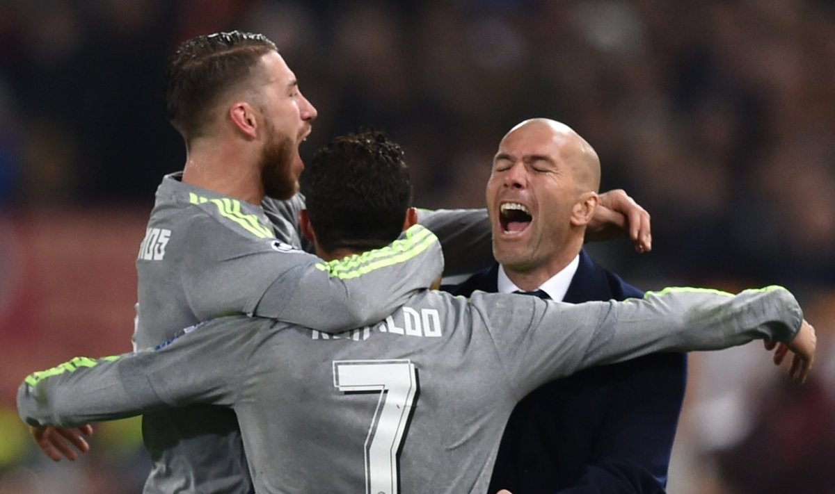 Ramos, Ronaldo ja Zidane