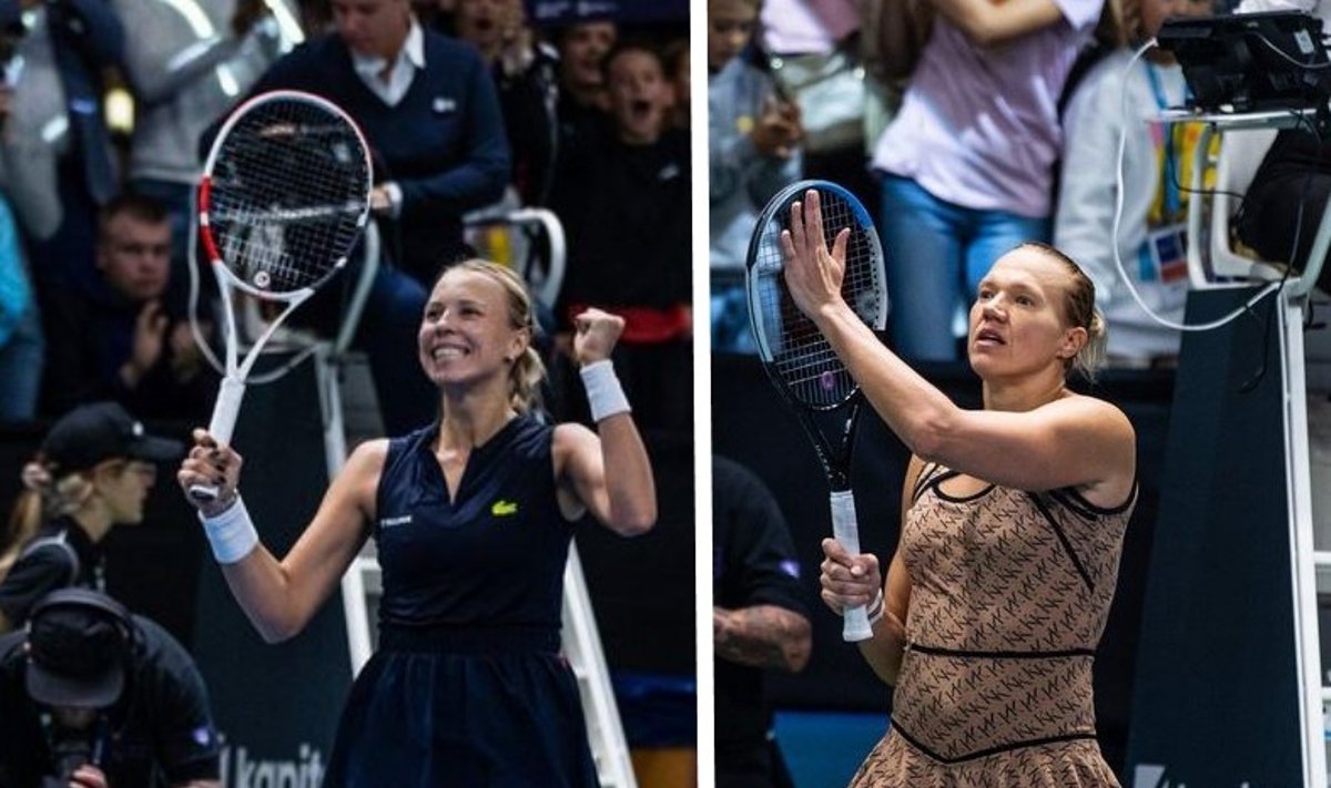 Anett Kontaveit ja Kaia Kanepi