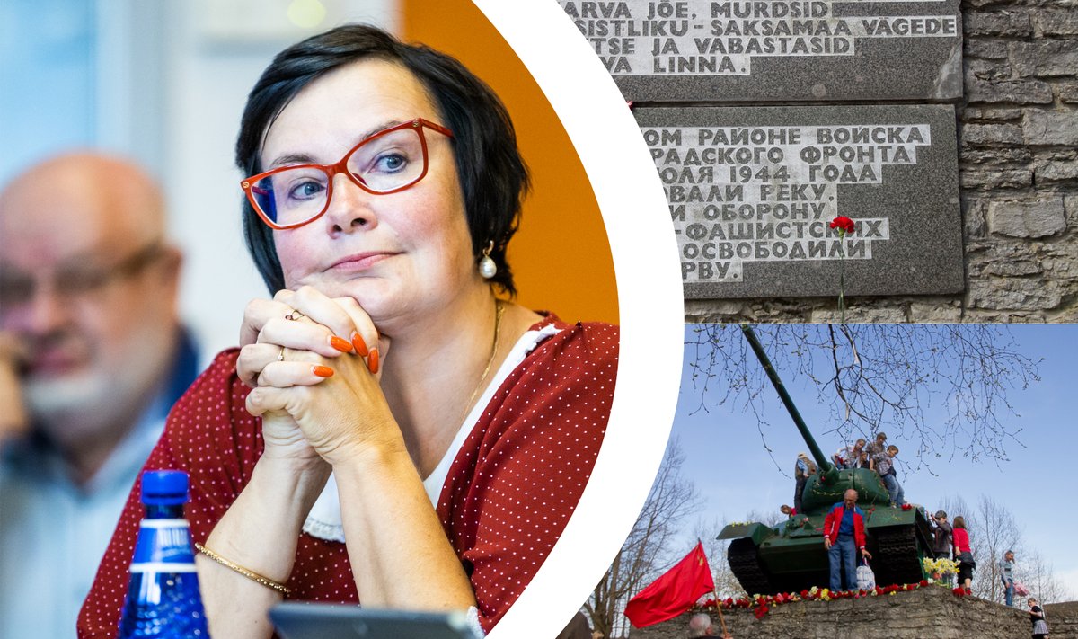 Narva linnapea ei soovi keerulisel sõjaajal linnas häid suhteid monumendi liigutamisega rikkuda.